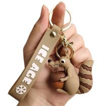 Chaveiro Scrat A Era Do Gelo Esquilo Personagem Desenho Chave Carro Bolsa Presente