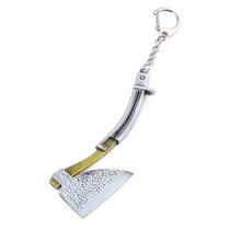 Chaveiro Sekiro Shinobi Axe Metal Chaveiro para jogadores Chaveiro Sekiro Shinobi Axe Metal Chaveiro para jogadores