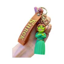 Chaveiro Shrek 3D de Silicone - Kawaii, Bonito e Ideal para Crianças