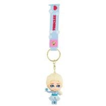 Chaveiro Silicone Formato Elsa Frozen 7cm - Disney