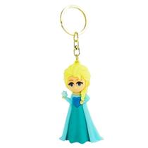 Chaveiro Silicone Formato Elsa Frozen 8cm - Disney