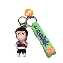 Chaveiro Slam Dunk Rukawa Kaede e Hanamichi Sakuragi PVC Chaveiro Slam Dunk Rukawa Kaede e Hanamichi Sakuragi PVC