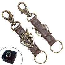 Chaveiro SLIM Country Pingentes Personalizado Armadura Fé Ouro Velho Fecho Mosquetão Chaveiro SLIM Country Pingentes Personalizado Armadura Fé Ouro Velho Fecho Mosquetão