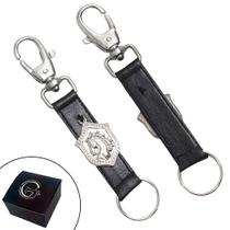 Chaveiro SLIM Country Pingentes Personalizado Brasão de Cavalo Fecho Mosquetão Chaveiro SLIM Country Pingentes Personalizado Brasão de Cavalo Fecho Mosquetão