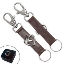 Chaveiro SLIM Country Pingentes Personalizado Cavalo Coração Fecho Mosquetão Chaveiro SLIM Country Pingentes Personalizado Cavalo Coração Fecho Mosquetão