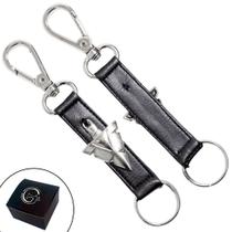 Chaveiro SLIM Tradicional Pingentes Personalizado Ponta de Flecha Fecho Mosquetão