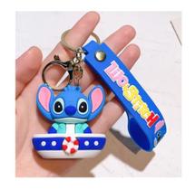 Chaveiro Stitch 6,5cm Silicone - Disney
