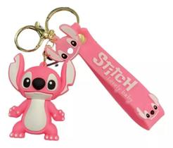 Chaveiro Stitch Disney 3d, Robusto, 6cm X 6cm, Lilo & Stitch