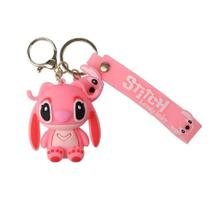 Chaveiro Stitch para lembrançinha presente com um design adorável e divertido rosa Chaveiro Stitch para lembrançinha presente com um design adorável e divertido rosa