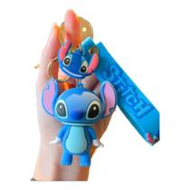 Chaveiro Stitch Pingente Emborrachado Mochila Disney