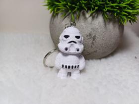 Chaveiro Stormtrooper estilo Amigurumi em impressão 3D Chaveiro Stormtrooper estilo Amigurumi em impressão 3D
