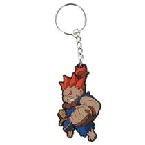 Chaveiro Street Fighter Akuma Chibi PVC 5x5cm oficialmente licenciado Chaveiro Street Fighter Akuma Chibi PVC 5x5cm oficialmente licenciado