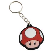 Chaveiro Super Mario - Cogumelo Toad Chaveiro Super Mario - Cogumelo Toad