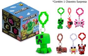 Chaveiro Surpresa Minecraft Unitário - Just Toys