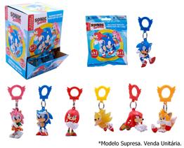 Chaveiro Surpresa Sonic The Hedgehog Unitário - Just Toys