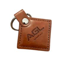 Chaveiro TAG em Couro Marrom 125Khz AGL