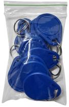 Chaveiro TAG Regravável M-i-f-a-r-e Azul 10 unid.