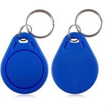 Chaveiro TAG RFID 13,56 MHz Regravável Cores Variadas Chaveiro TAG RFID 13,56 MHz Regravável Cores Variadas