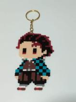 Chaveiro Tanjiro Kamado Pixel Art Chaveiro Tanjiro Kamado Pixel Art