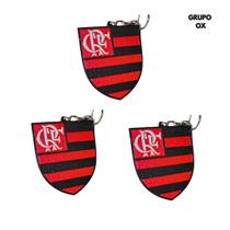 Chaveiro Temático Flamengo - Acessório para Chaves, Mochilas