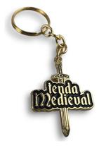 Chaveiro Tenda Medieval Dourado Modelo 2