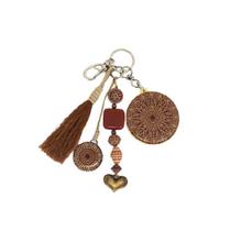 Chaveiro Terra Tribal Marrom