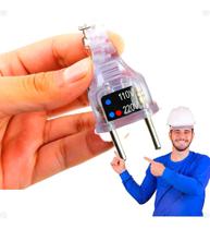 Chaveiro Testar Tomada 110v 220v Pratico Identificador Voltagem - Enviamos no mesmo dia