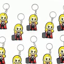Chaveiro Thor Marvel Martelo 10un Boneco Borracha Aniversári Novidade Chaveiro Thor Marvel Martelo 10un Boneco Borracha Aniversári Novidade