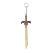 Chaveiro ThunderCat Sword Chaveiro Pingente de Cosplay de Metal