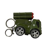 Chaveiro Toy Car Mini Military Rocket Inertial Alloy Milita Chaveiro Toy Car Mini Military Rocket Inertial Alloy Milita