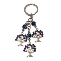 Chaveiro Trio Árvore Da Vida E Olho Grego