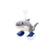 Chaveiro Tubarão de Pelúcia Tralala Sports Shark, Personagem Anime, Divertido