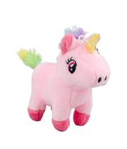 Chaveiro Unicórnio Rosa 11cm - Pelúcia