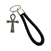 Chaveiro Unissex De Aço Inoxidável Com Cruz Ankh Egípcia, Chave Da Vida, Amuleto Da Sorte Da