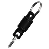 Chaveiro Unissex De Liga De Titânio De Liberação Rápida Mini Fivela Rotativa Ferramenta EDC De Aço