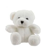 Chaveiro Urso Branco 13cm - Pelúcia