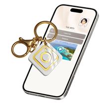 Chaveiro VALARTS NFC VTAGID Cartão de Visita Digital Branco