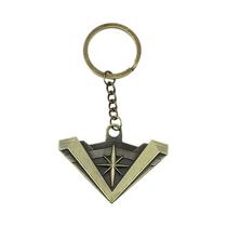 Chaveiro Vintage Com Logo Da Mulher Maravilha, Pingente De Cadeia De Metal Para Homens E Mulheres,