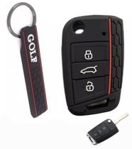 Chaveiro Vw Golf Capa De Silicone Para Chaves Volkswagen Gti Tsi Msi Mk7 Voyage