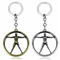 Chaveiro Westworld Vitruvian Man Metal Design Chaveiro Westworld Vitruvian Man Metal Design
