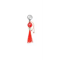 Chaveiro Xango Vermelho Machado em Murano 16 Cm