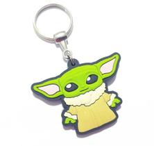 Chaveiro yoda emborrachado