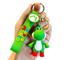 Chaveiro Yoshi Personagem Coleção Super Mario Chave Carro