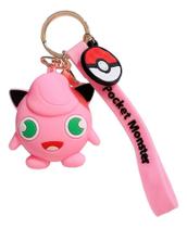 Chaveiros 3d Jigglypuff Pokémon C/pingentes