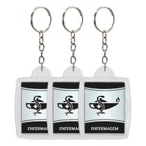 Chaveiros Acrílicos 3x4 Para Lembrancinha Enfermagem Com 10 Unidades Chaveiros Acrílicos 3x4 Para Lembrancinha Enfermagem Com 10 Unidades