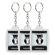 Chaveiros Acrílicos 3x4 Para Lembrancinhas Pedagogia Com 20 Unidades Chaveiros Acrílicos 3x4 Para Lembrancinhas Pedagogia Com 20 Unidades