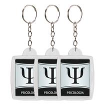 Chaveiros Acrílicos 3x4 Para Lembrancinhas Psicologia Com 10 Unidades