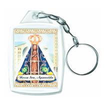 Chaveiros Acrílicos 3x4cm Para Eventos Nossa Senhora Aparecida - 12 Peças