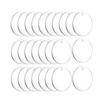 Chaveiros De Acrílico Transparente: Discos Circulares Transparentes Para Fabricação De Joias DIY, Chaveiros De Acrílico Transparente: Discos Circulares Transparentes Para Fabricação De Joias DIY,