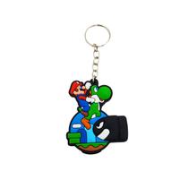 Chaveiros de Borracha Geek Super Mario